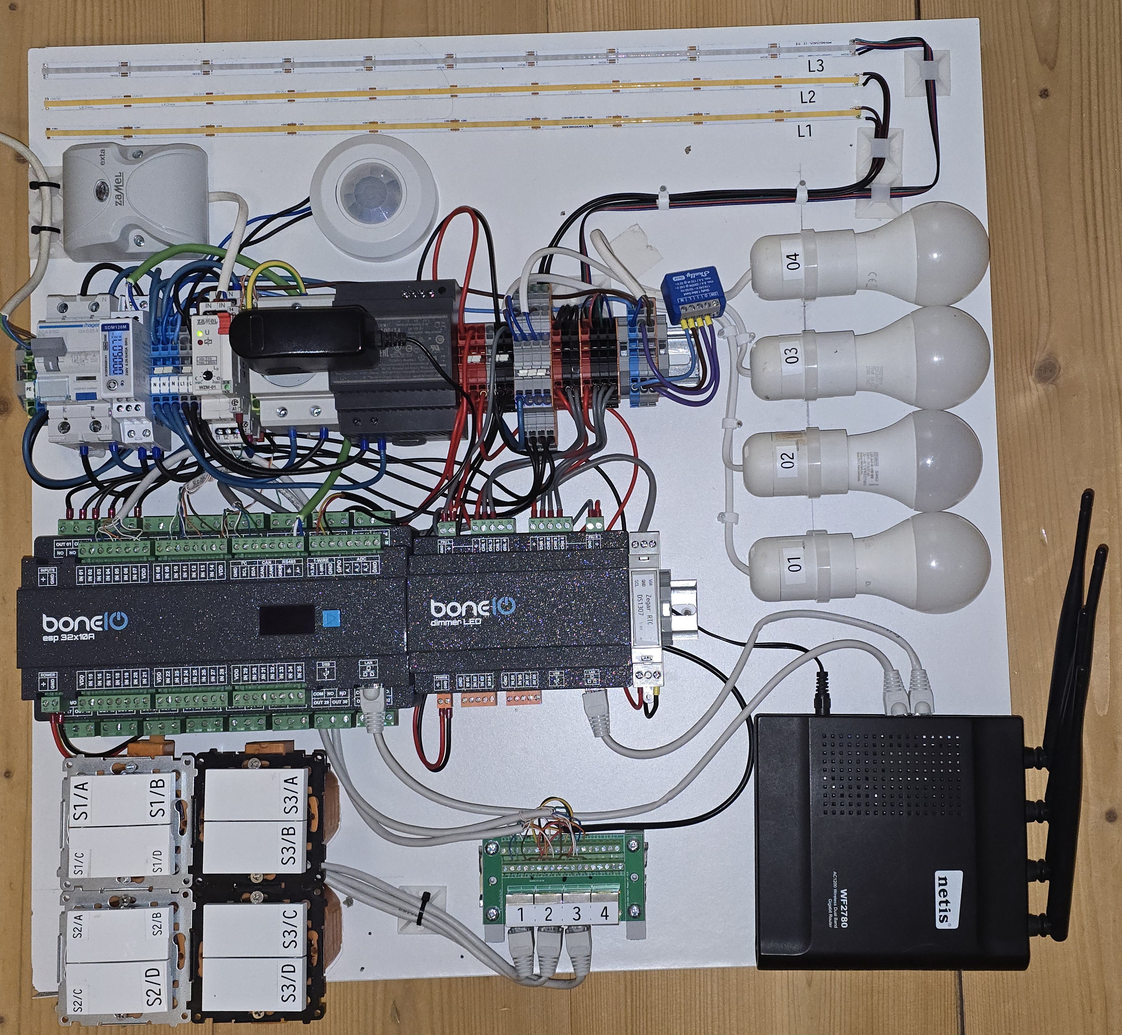 Zestaw doświadczalny